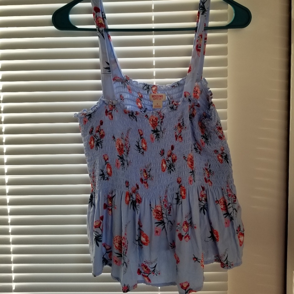 Mossimo floral tank